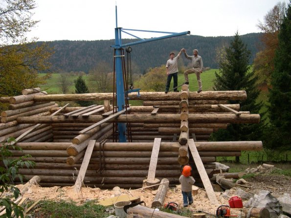 Construction, les derniers bois du haut