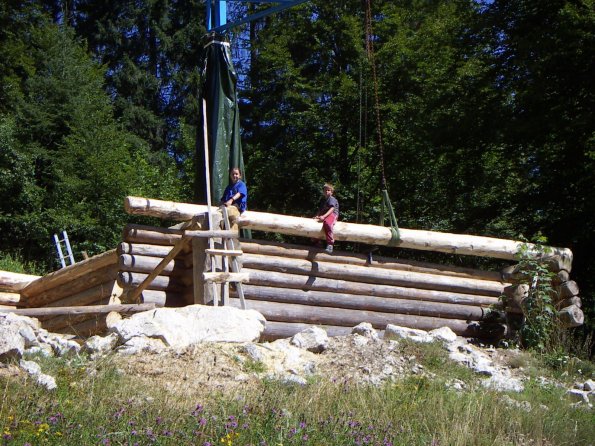 Construction, les premiers bois